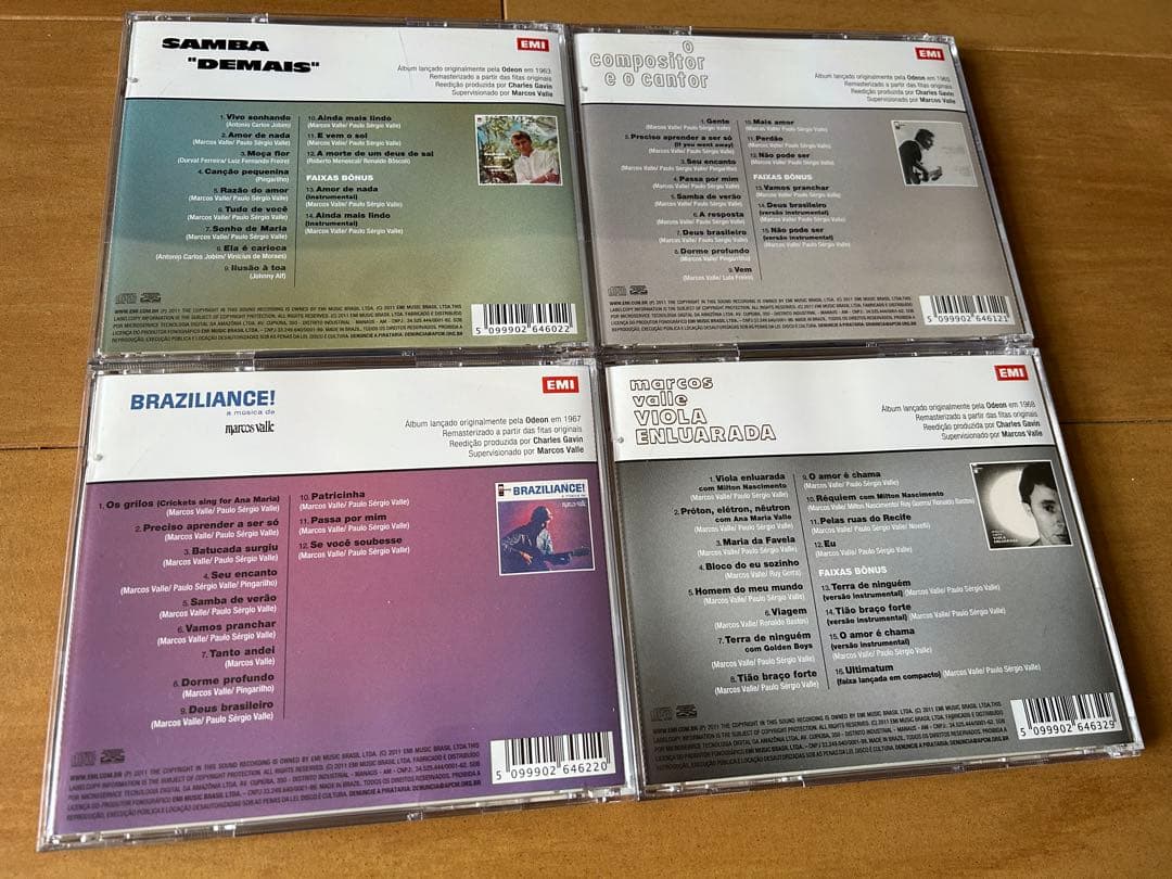 マルコス・ヴァーリ MARCOS VALLE リマスター CD BOX 11枚組