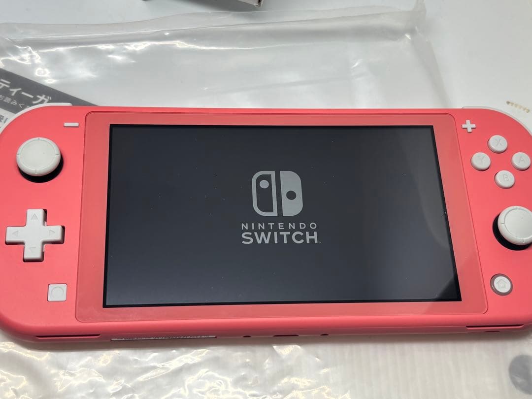 早い者勝ち！Nintendo Switch Lite コーラル 本体 新品未使用