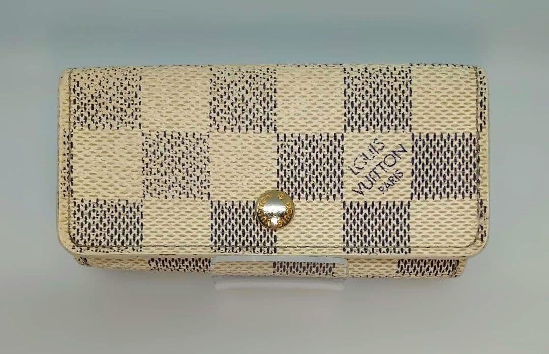 Louis Vuitton ダミエ アズール ミュルティクレ4 キーケース 4連