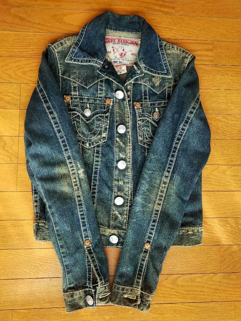 True Religion JIMMI BIG Tデニムジャケット Sサイズ