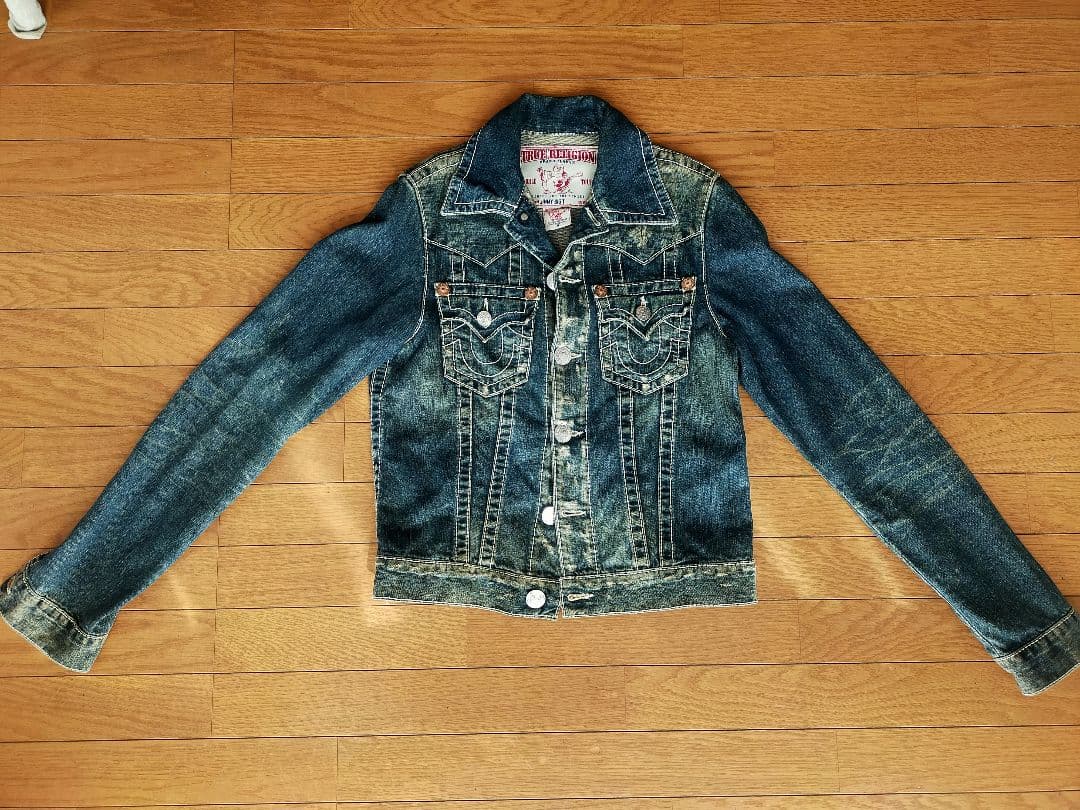 True Religion JIMMI BIG Tデニムジャケット Sサイズ