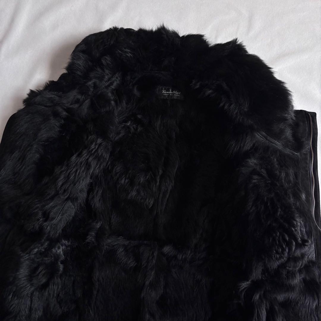 ジャケット・アウター 00s TORNADO MART patchwork mouton jacket