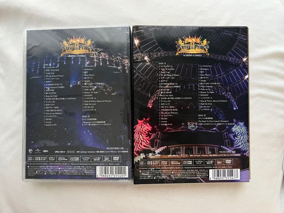 King & Prince/First Concert Tour 2018〈2…