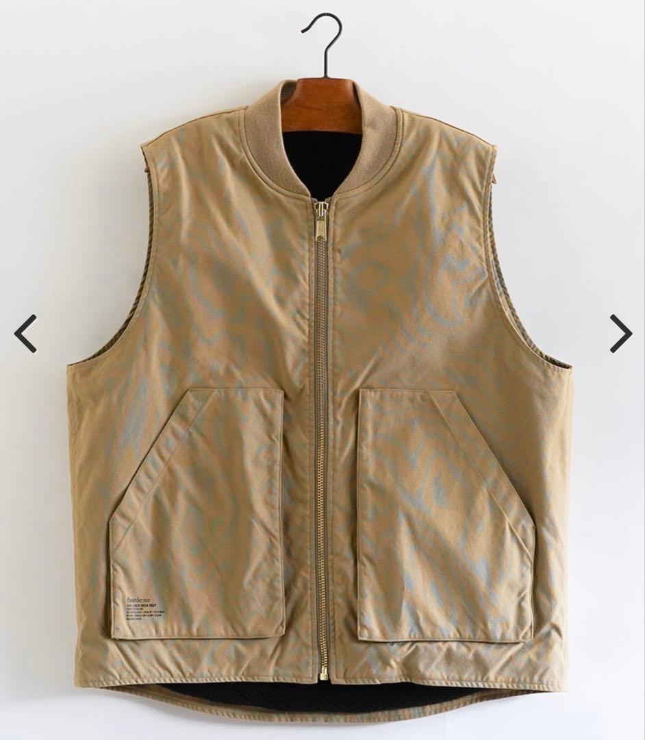 ジャケット・アウター Fresh Service BOA LINED DUCK VEST