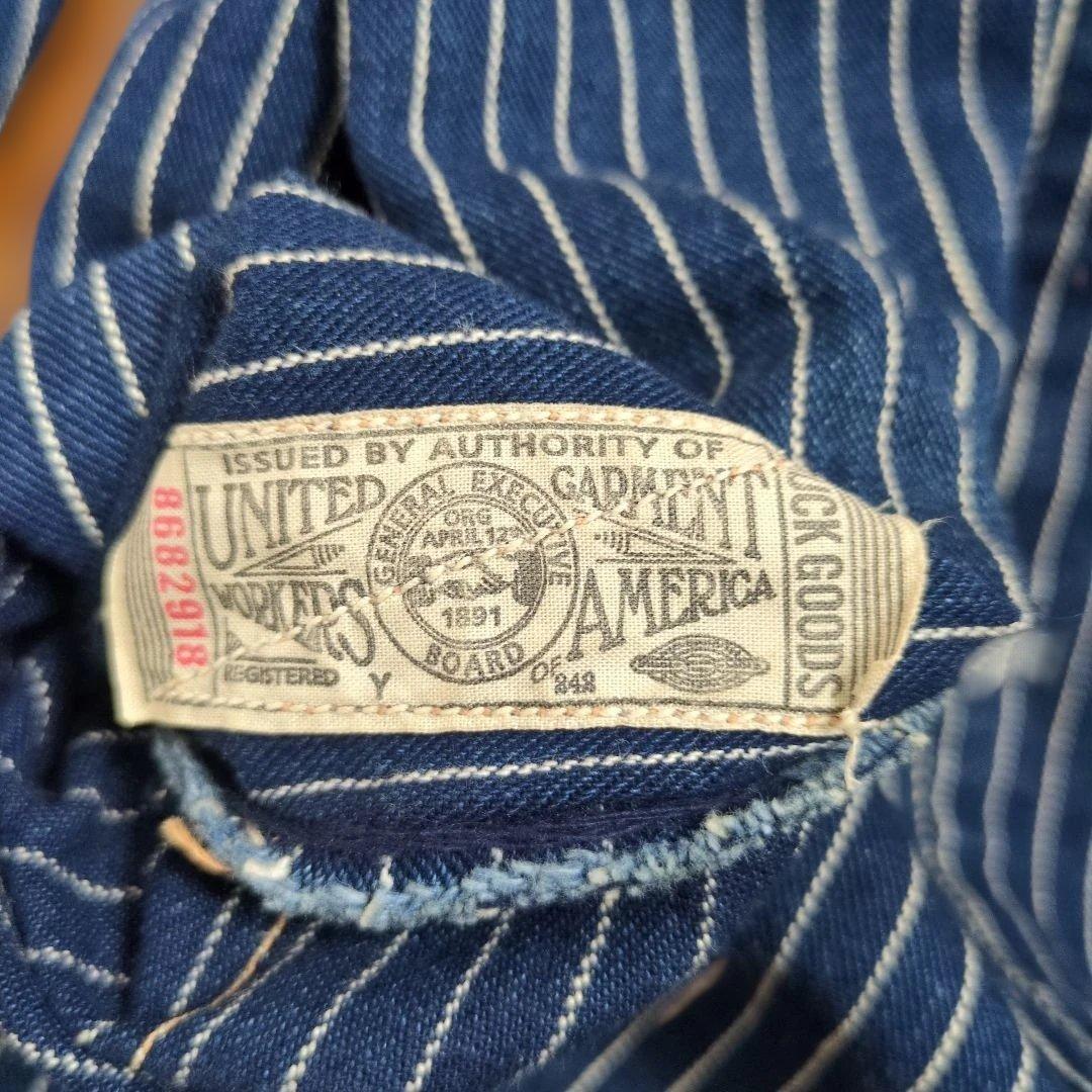 リアルマッコイズ　ダブルダイアモンド　ウォバッシュカバーオールサイズ40 美品