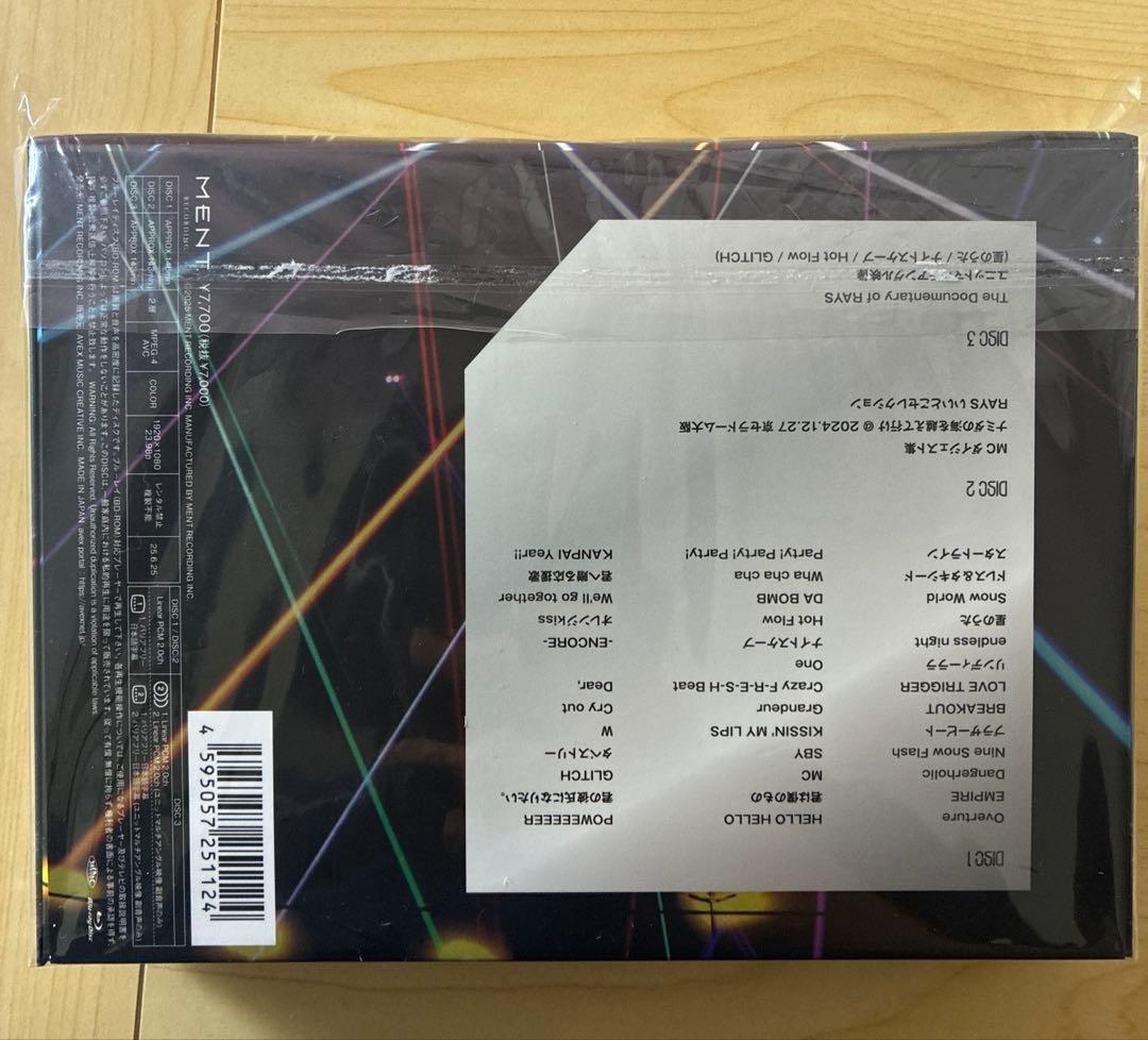  Man ドームツアー2024RAYS 初回盤、通常盤 BluRay5枚