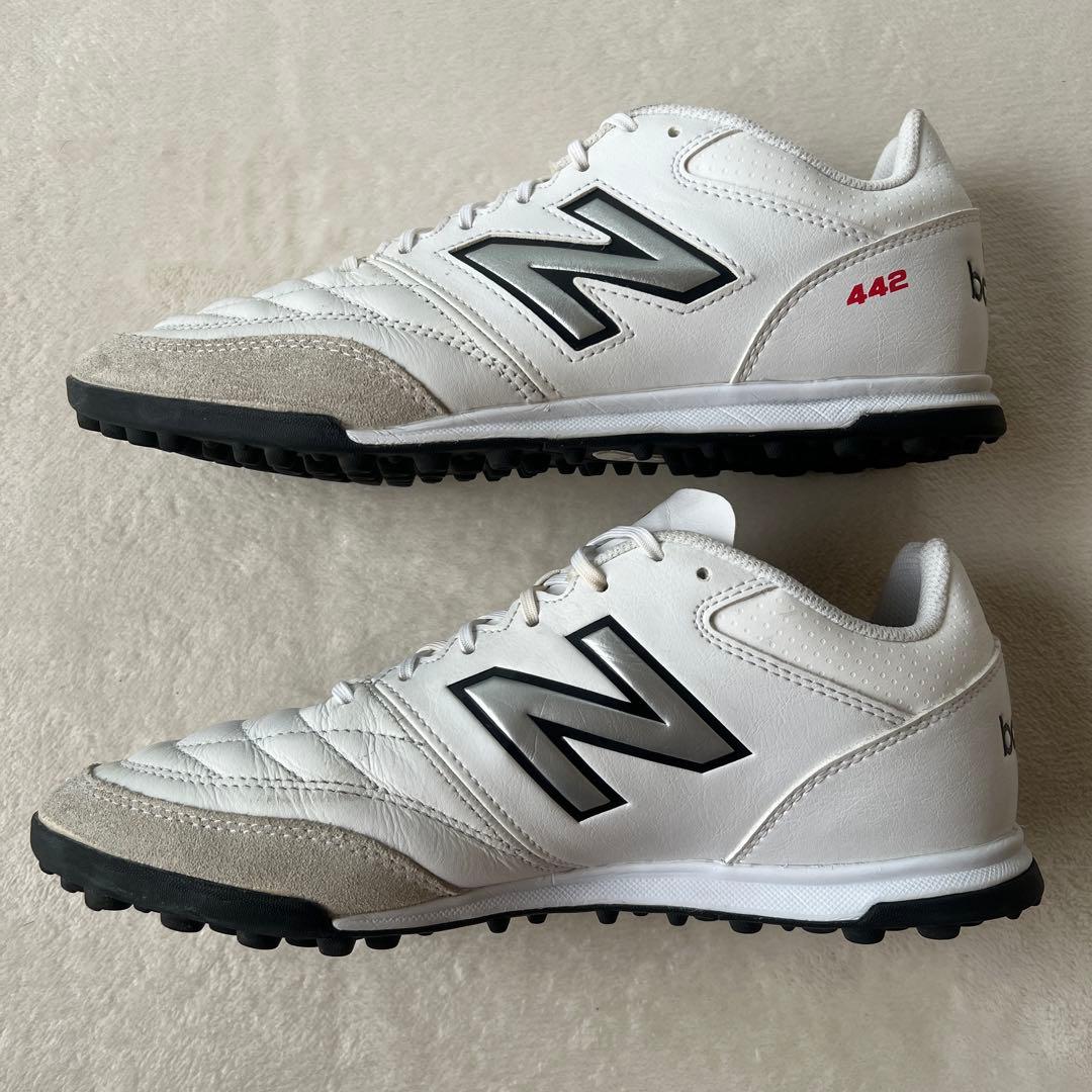 NEW BALANCE ニューバランス 26.5㎝ 442 フットサルシューズ白
