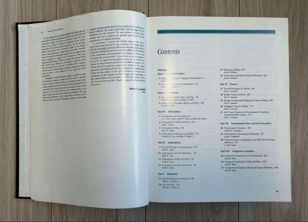 Campbell's Operative Orthopaedics 医学書　洋書