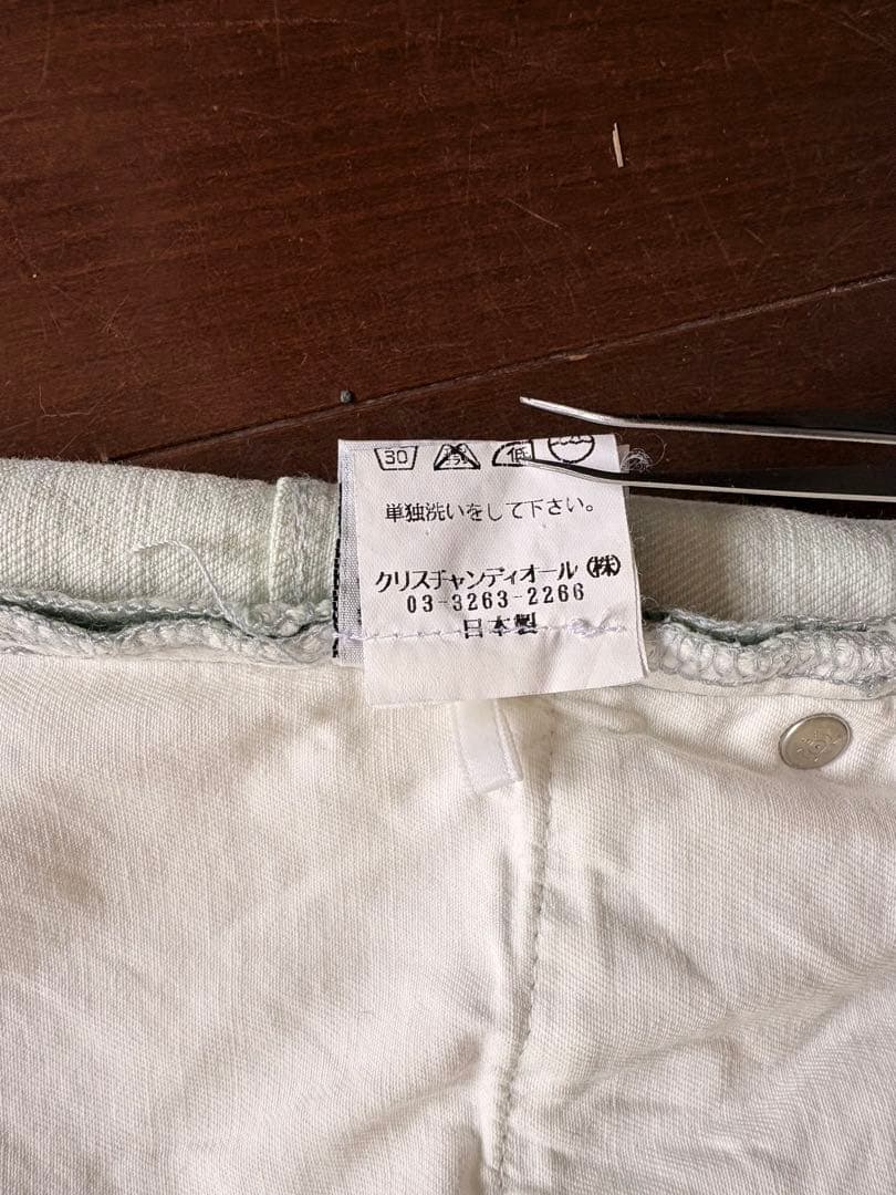 dior homme 06aw ダメージ カラーデニム エディ期