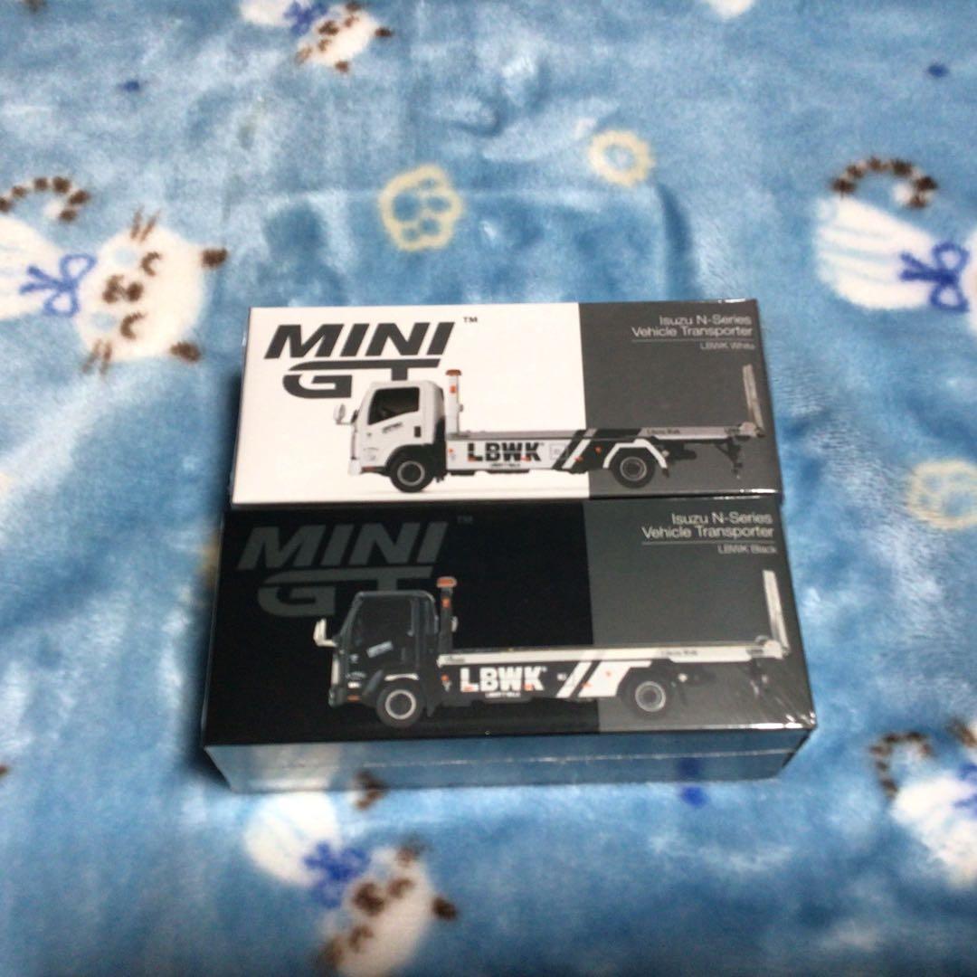 1/64 積載車2台セット　MINI GT