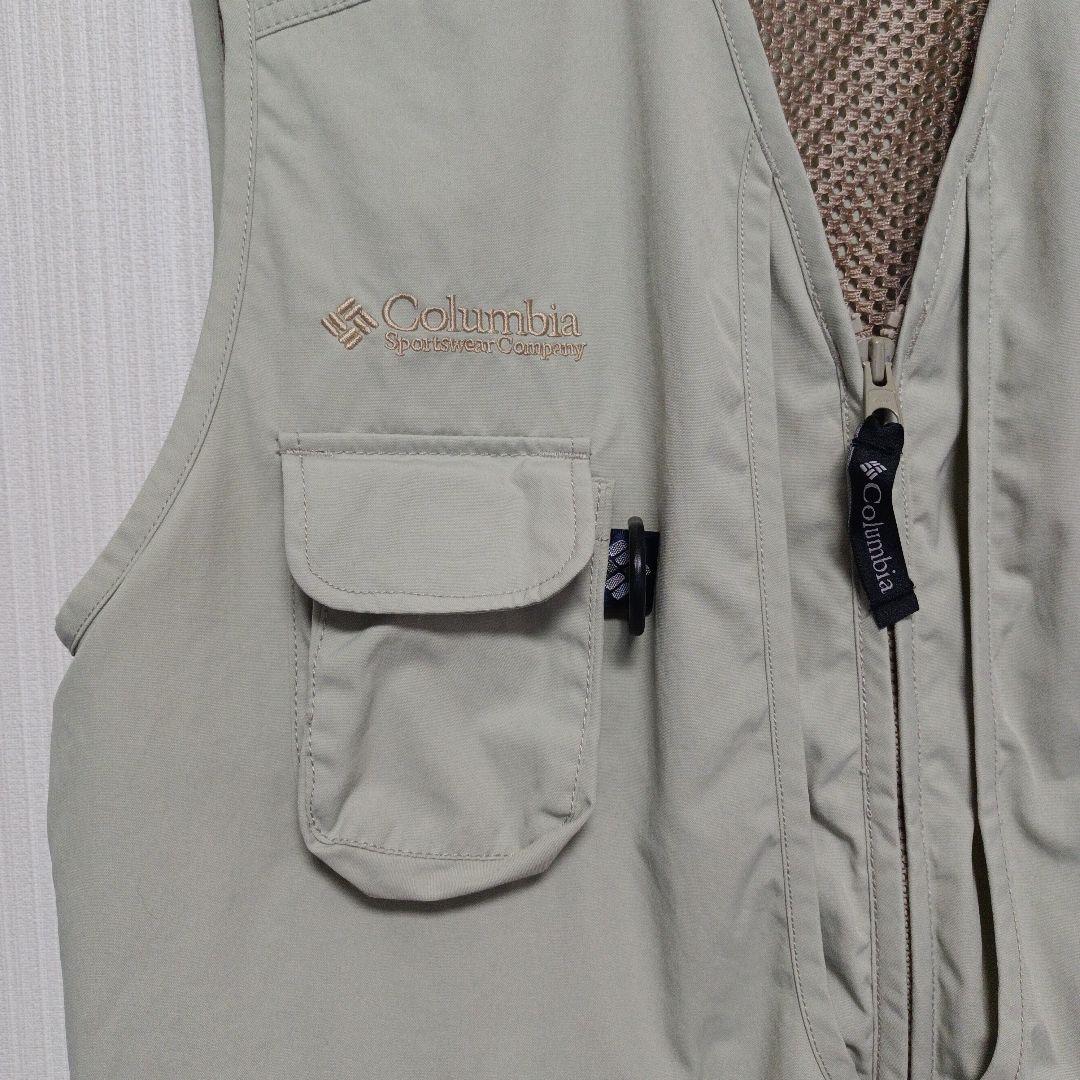 【美品】コロンビア　フィッシング　ハンティング　ベスト　XL