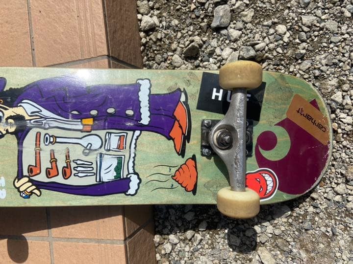 スケートボード　スケボー　skateboard バラバラ polor