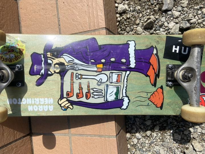 スケートボード　スケボー　skateboard バラバラ polor