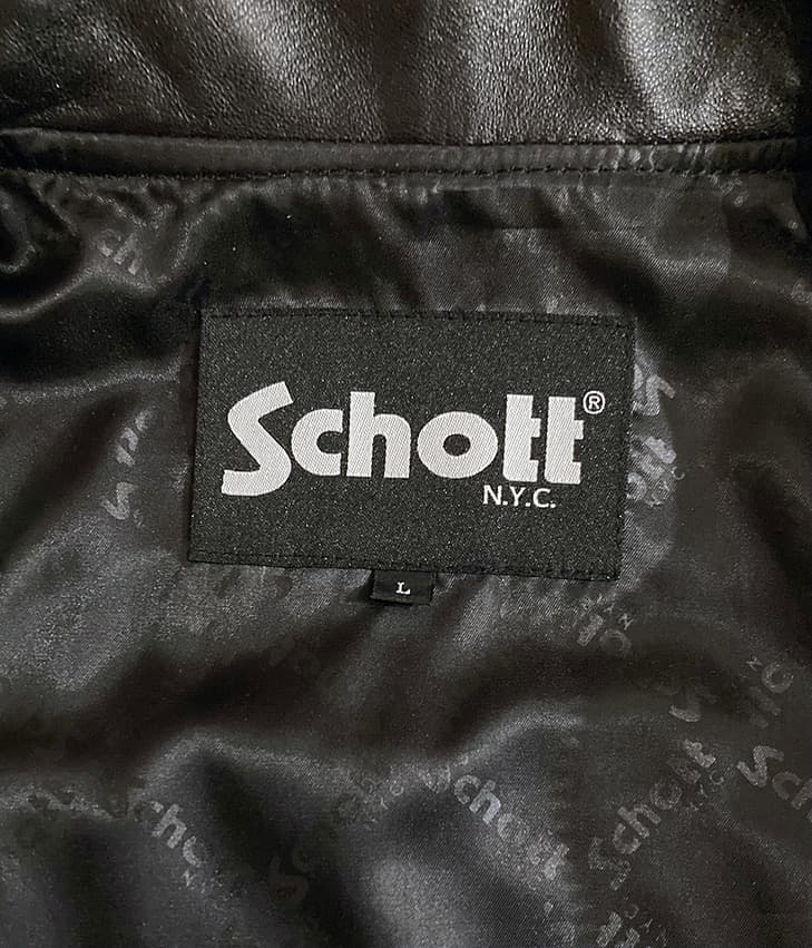 FREAK’S STORE別注 Schott 　ラムレザーライダースジャケット