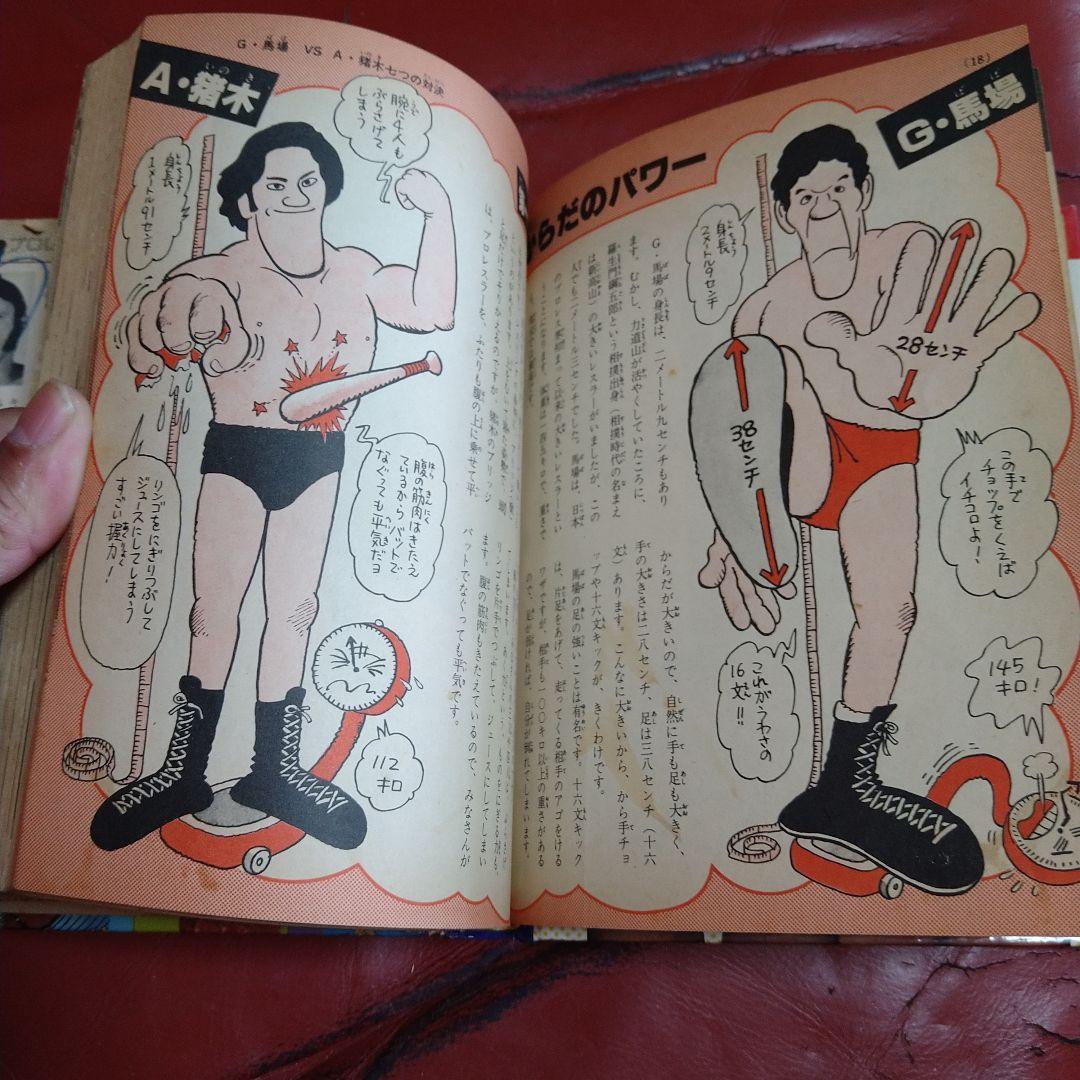 プロレス入門 小学館入門百科シリーズ 1978年発行 馬場 猪木