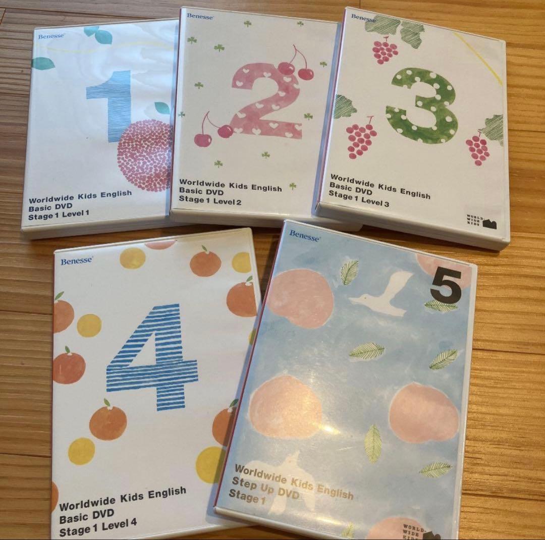Worldwide Kids English DVD セット　幼児英語　ベネッセ