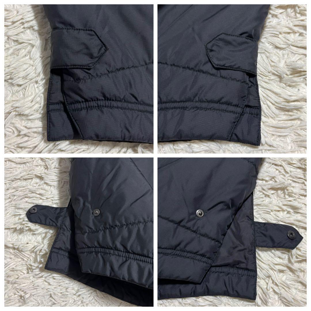 未使用級 ATHLETA ベンチコート ブラック フード 保温性 軽量