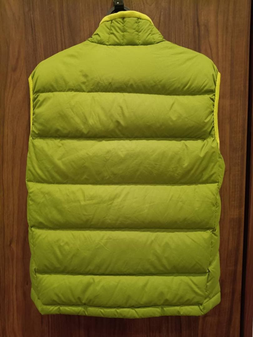 patagonia ライムグリーン ダウンベスト　キッズ L (12)