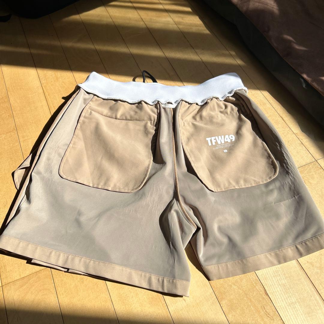 TFW49 レディース　ラッププリーツパンツ　L