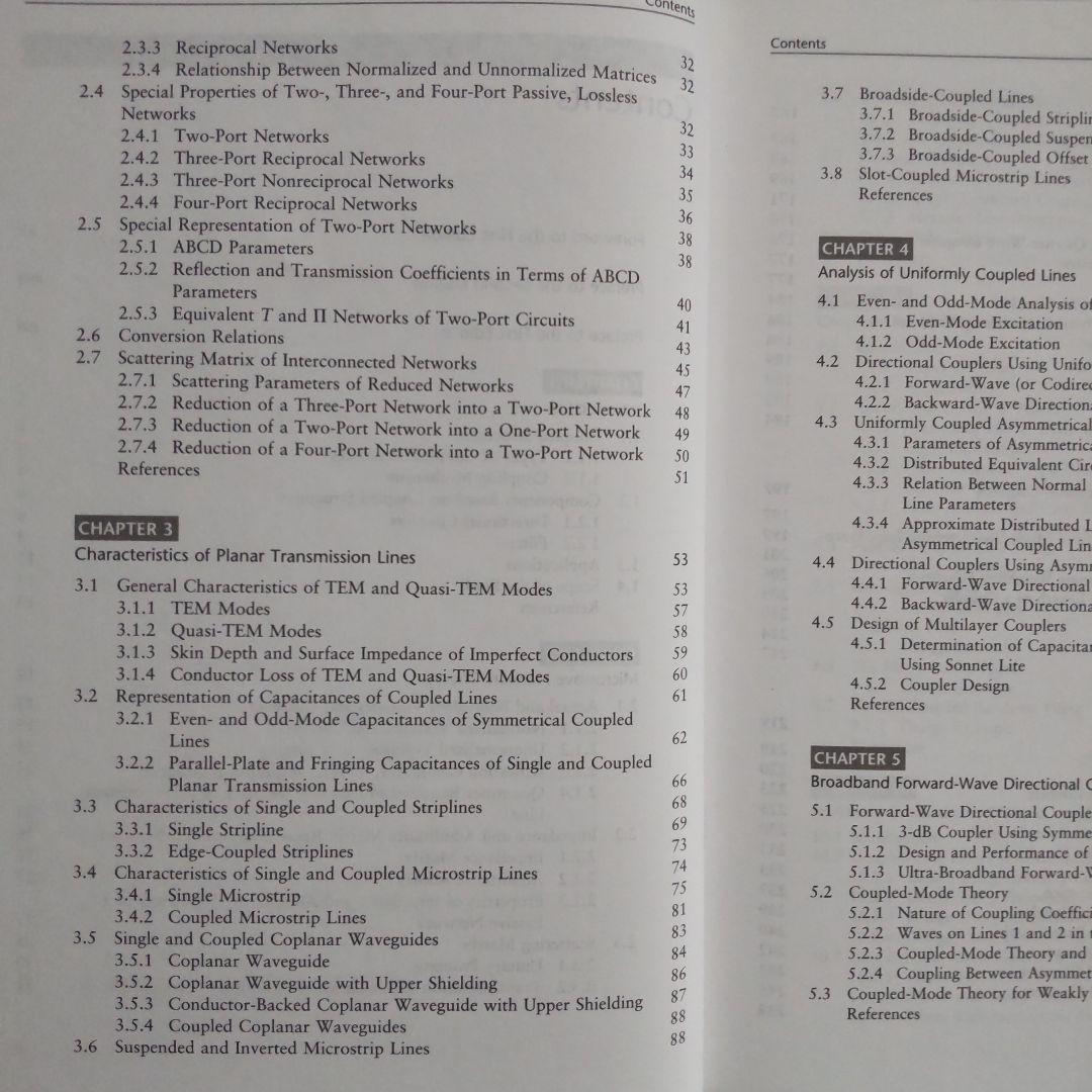 洋書 RF and Microwave Coupled-Line Circuits