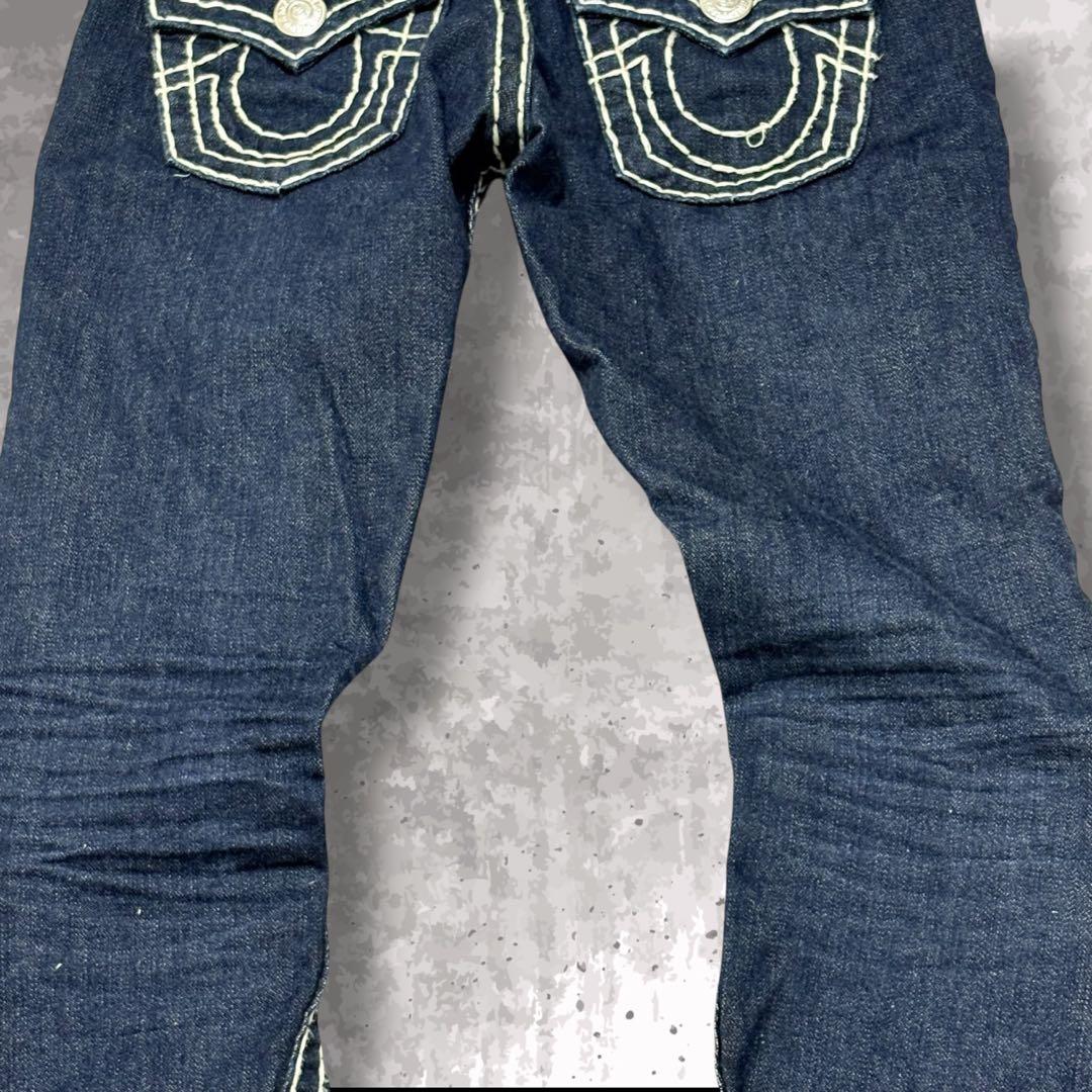 TRUE RELIGION JOEY SUPER T フレア Y2K USA製