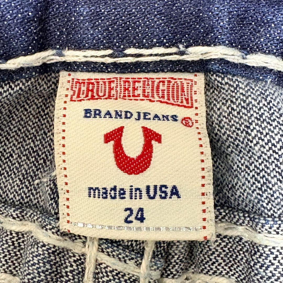 TRUE RELIGION JOEY SUPER T フレア Y2K USA製