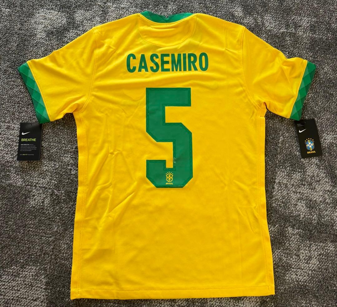 『新品未使用・タグ付き』ブラジル代表 カゼミロ 5番 2020年