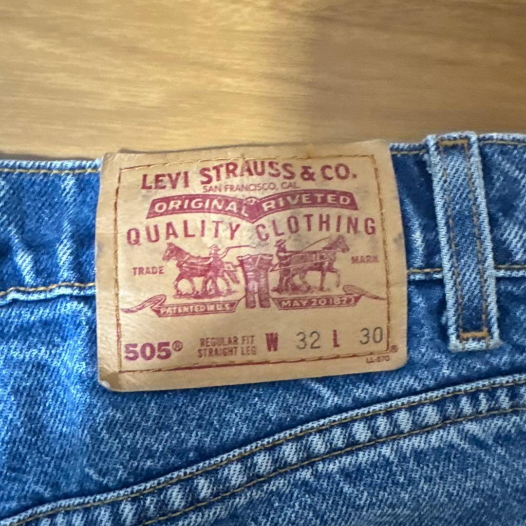 LEVI 505 デニムパンツ W32 L30
