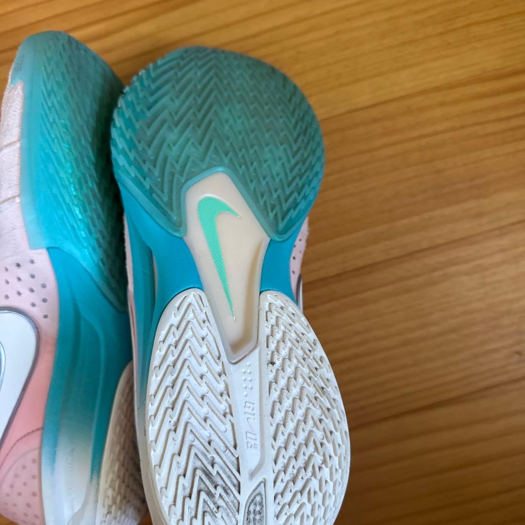 Nike バスケットボールシューズ ピンク/水色箱無し