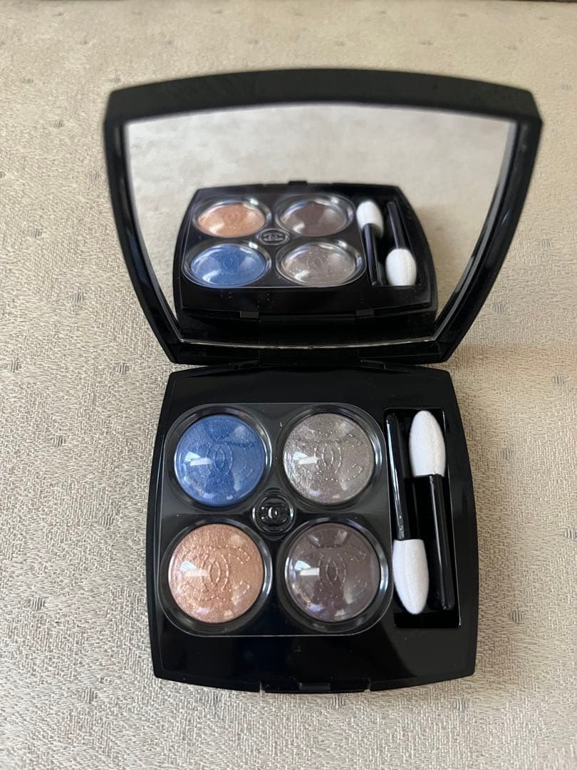 CHANEL レ キャトル オンブル 29 ココ ジーン デニム保存袋なし