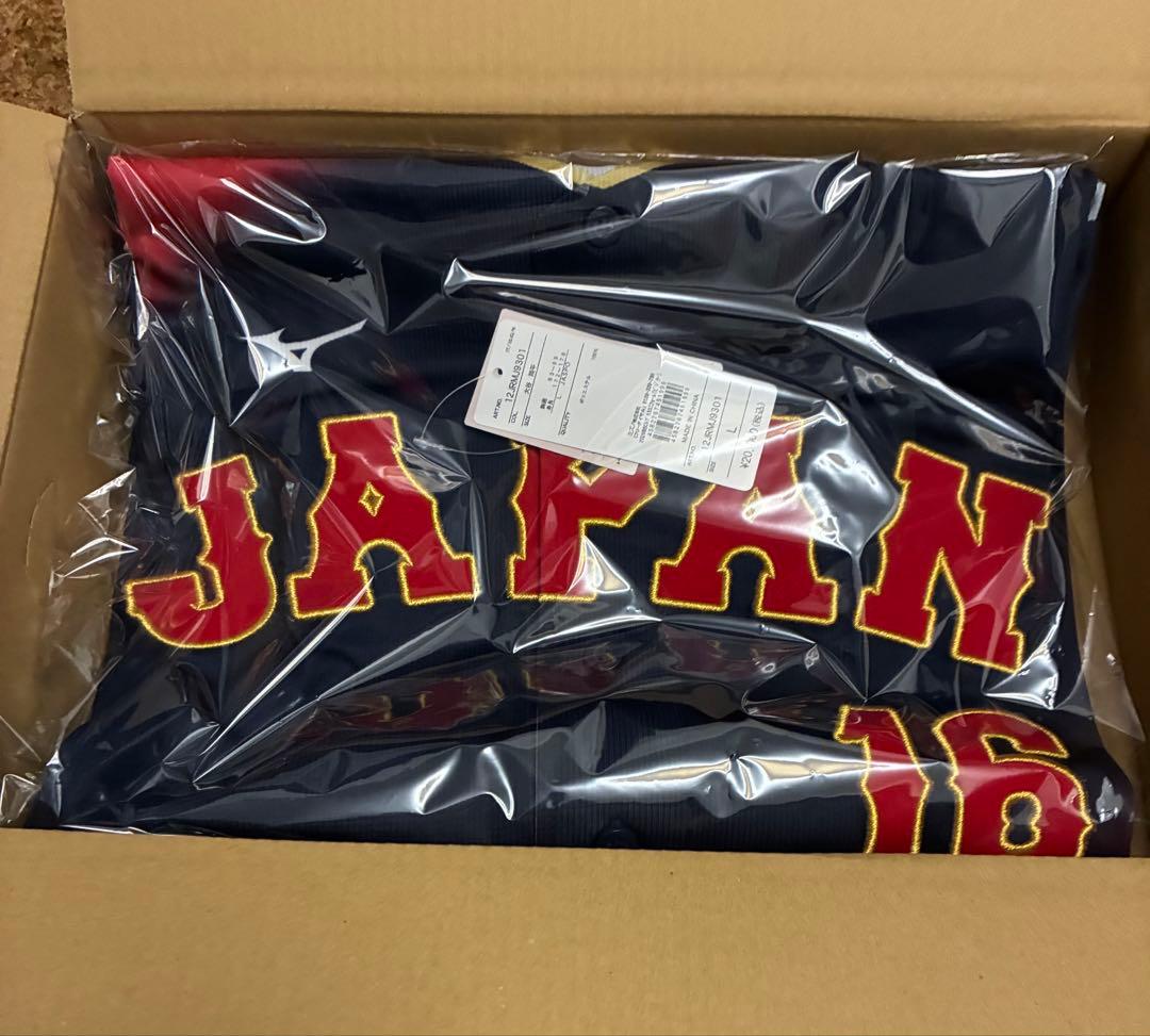 大谷翔平 L WBC 2026 選手名入りレプリカユニホーム ビジター 新品