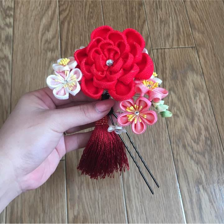 髪飾り 花髪飾り かんざし