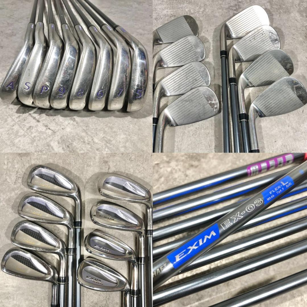 美品 maruman EXIM レディース ゴルフ クラブ 11本セット L