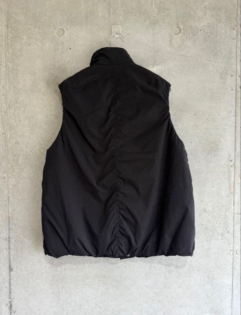 24AW steven alan スティーブンアラン　ダルマベスト　黒M