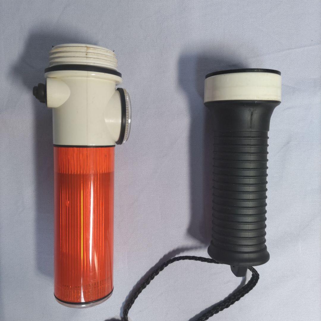 警察 指揮・誘導棒と懐中電灯 信号灯