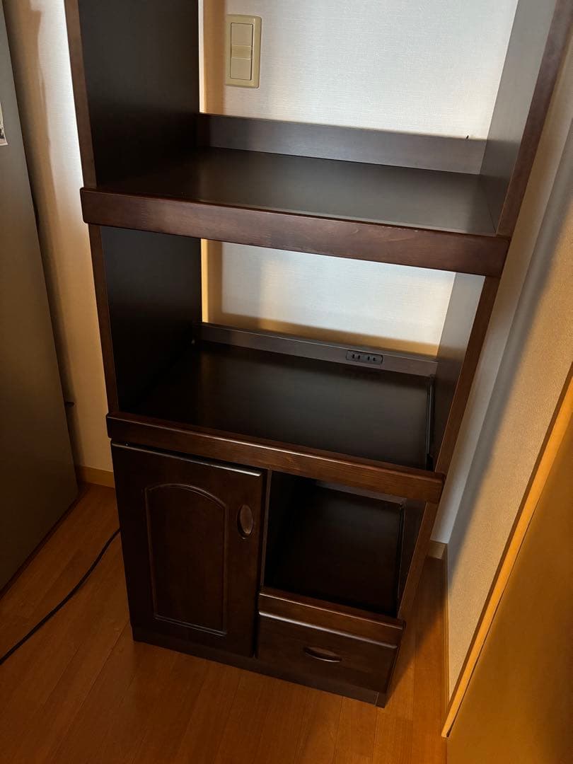 専用‼️【美品】食器棚 収納キャビネット ガラス扉付き