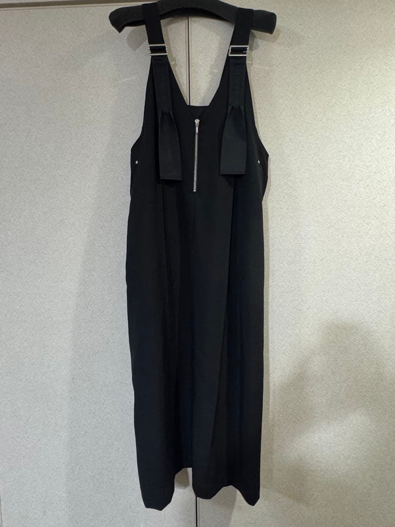 SYSORUS テープショルダーワンピース