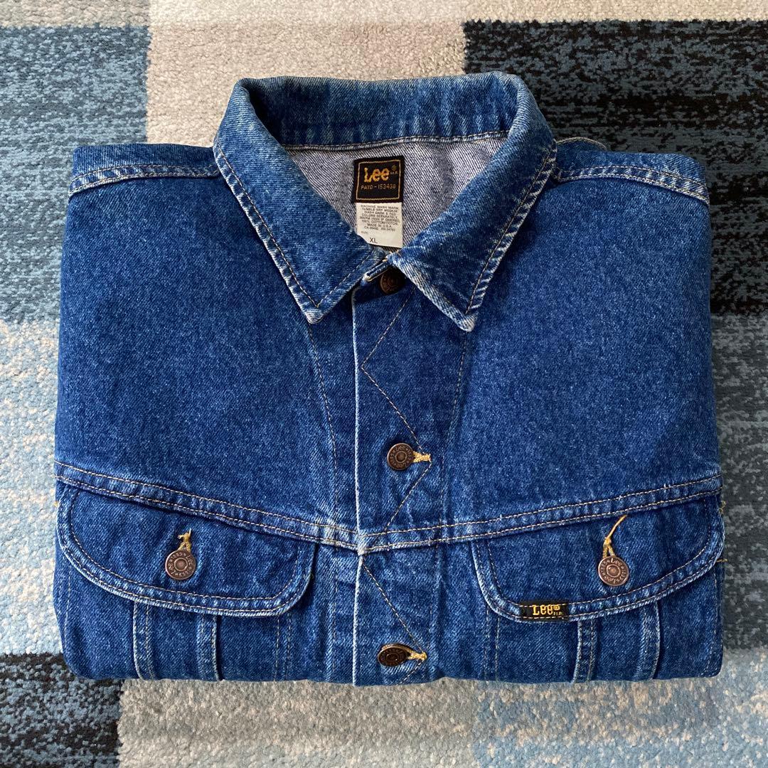 80's ヴィンテージ Lee 220J デニムジャケット USA製 XL