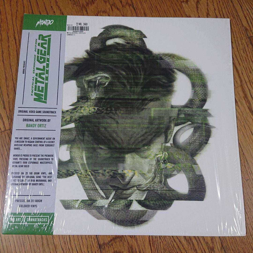 l Gear Solid OST 2LP vinyl レコード　サントラ