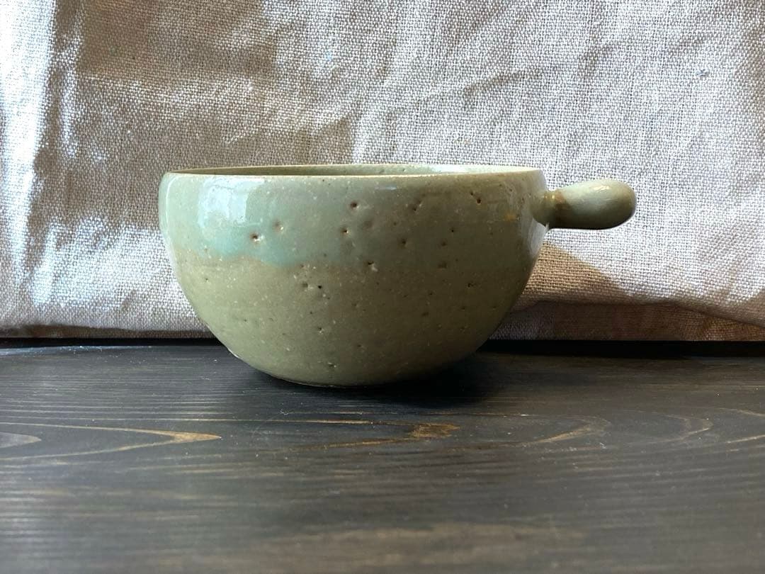 竹村良訓　スープカップ　２つ　貴重　とんすい　カフェオレボウル　一点もの　作家