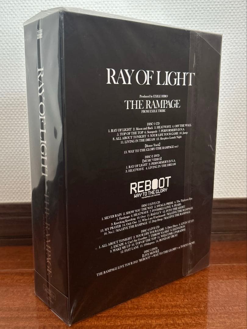THE RAMPAGE RAY OF LIGHT（3CD+2DVD）フォトブック