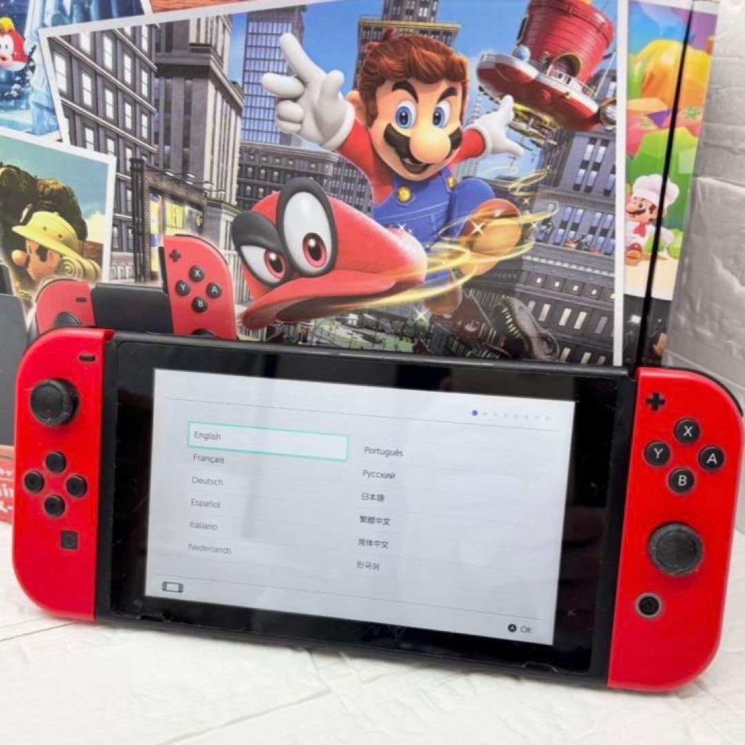 Nintendo Switch スーパーマリオオデッセイセット、リングフィット