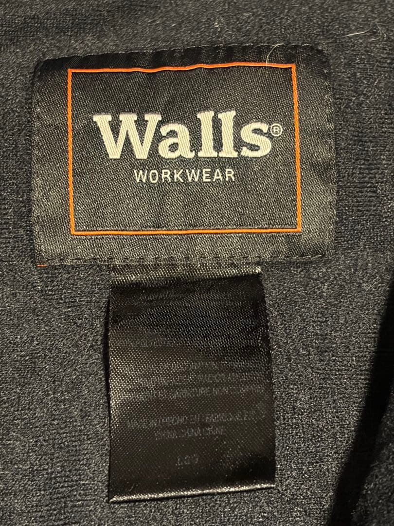 Walls ウォールズ ダック地 アクティブジャケット M黒 ブラックフェード