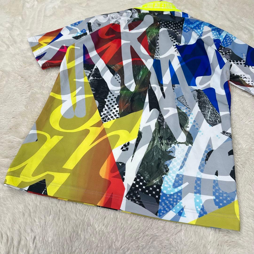 ✨極美品✨MARK&LONA 木村拓哉着用 アートグラフィック 半袖ポロシャツ