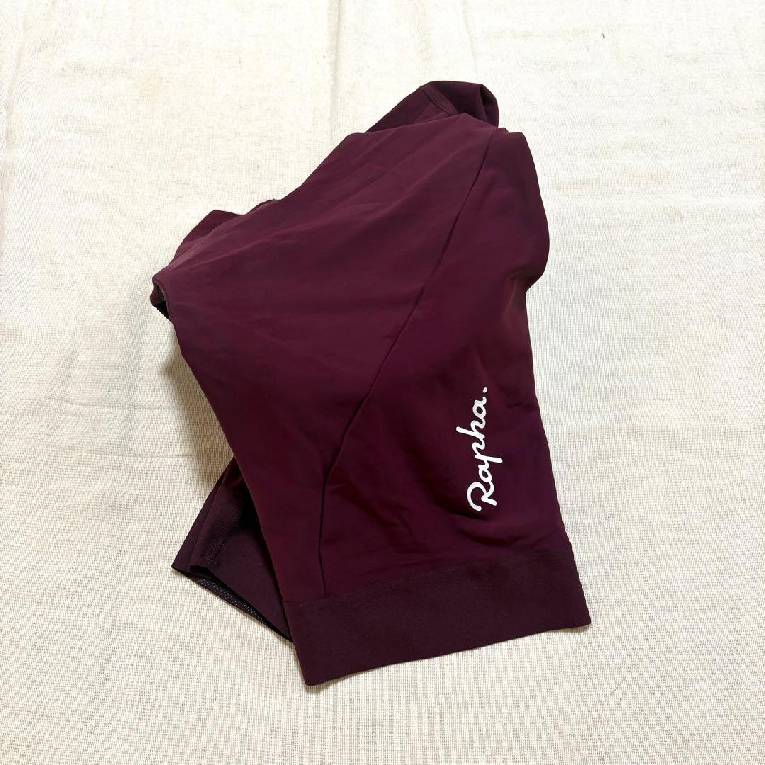 Rapha パット付サイクルパンツ　ワインレッド