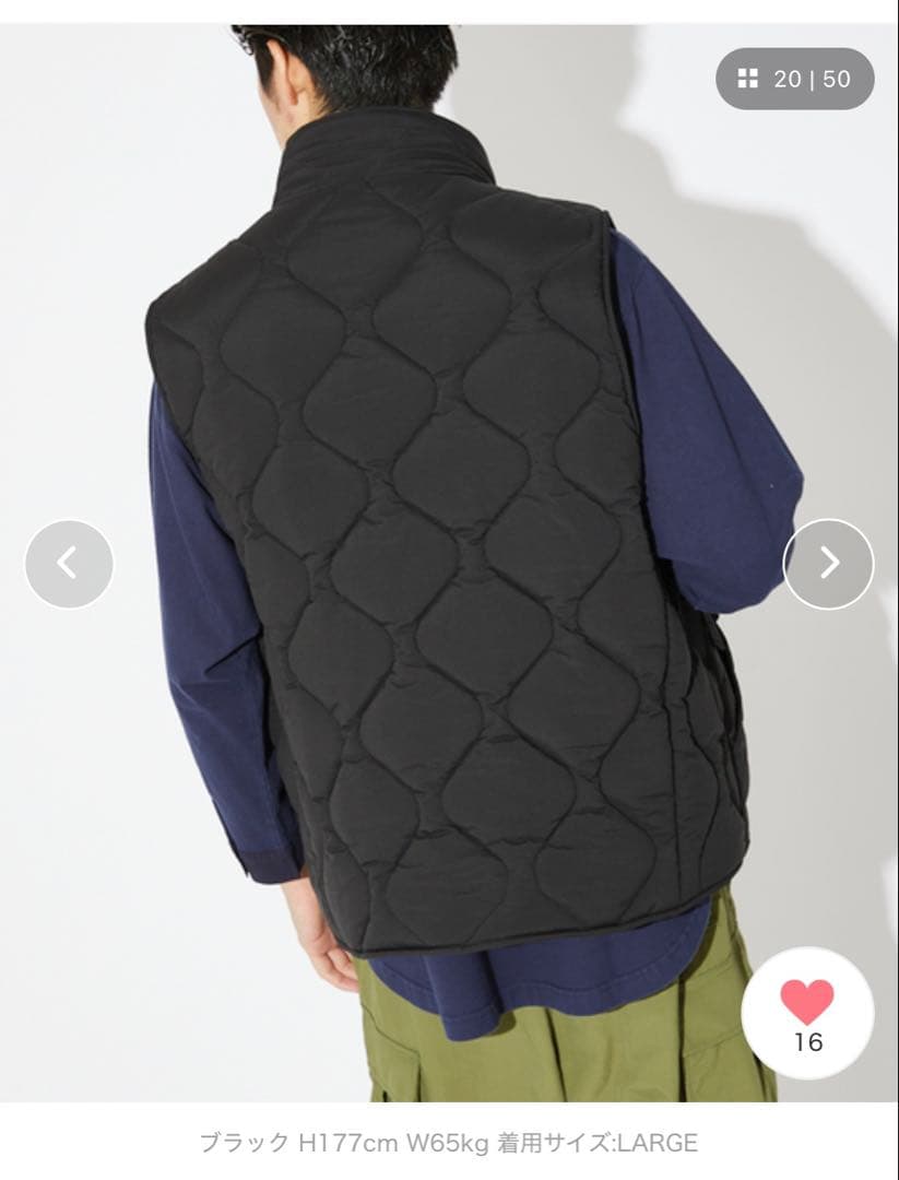 PADDING RV ベスト