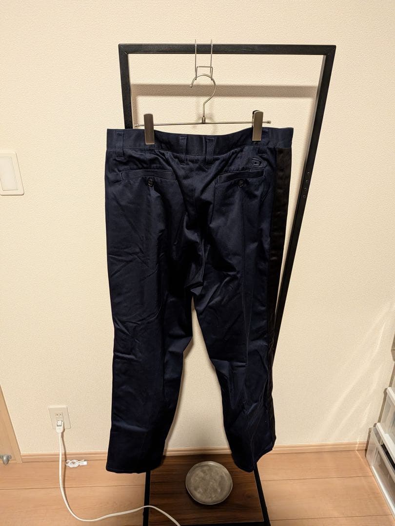 【定価3.3万】DIESEL ルーズフィット サイドライン パンツ 34