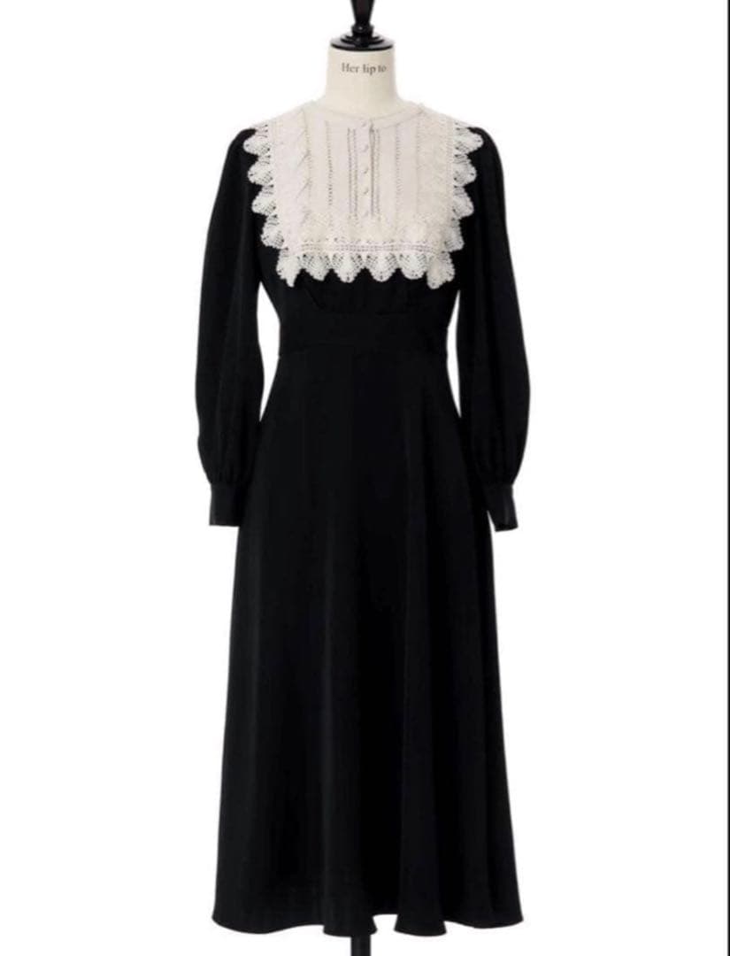 ワンピース herlipto Le Grand Midi Dress M