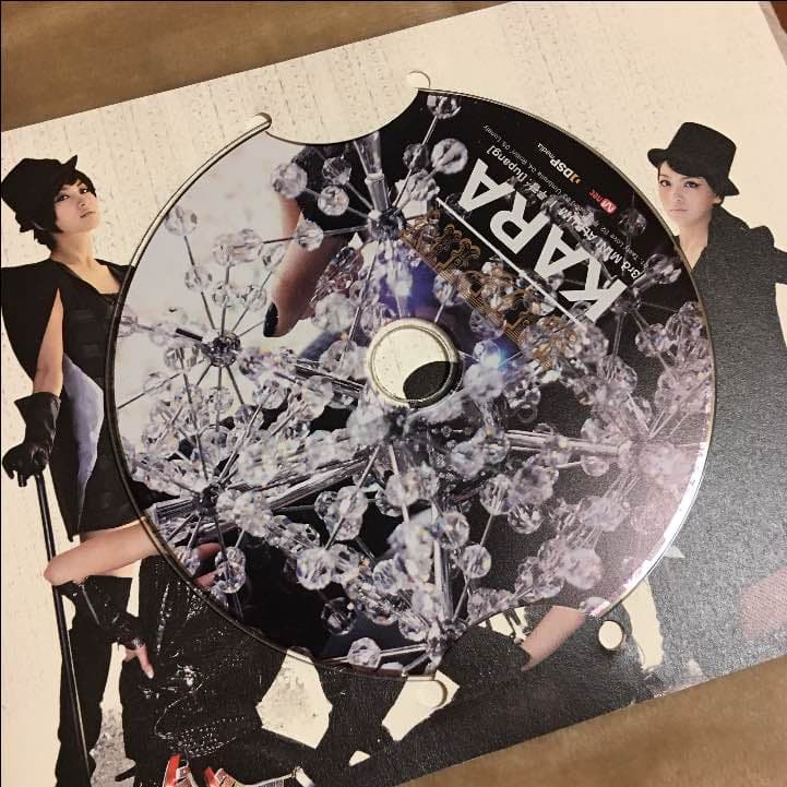 KARAのサイン付きCD 3rd ミニアルバム LUPIN