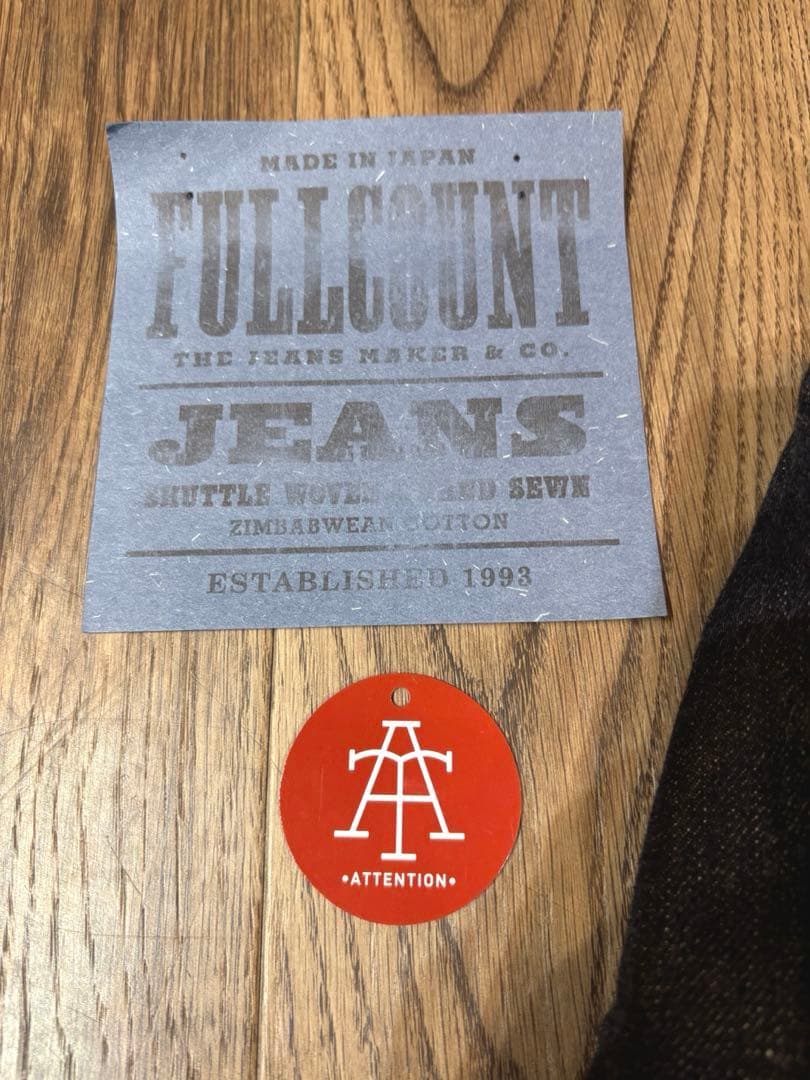 ジャケット・アウター FULLCOUNT 15.5 oz 3rd TYPE 2101XX W